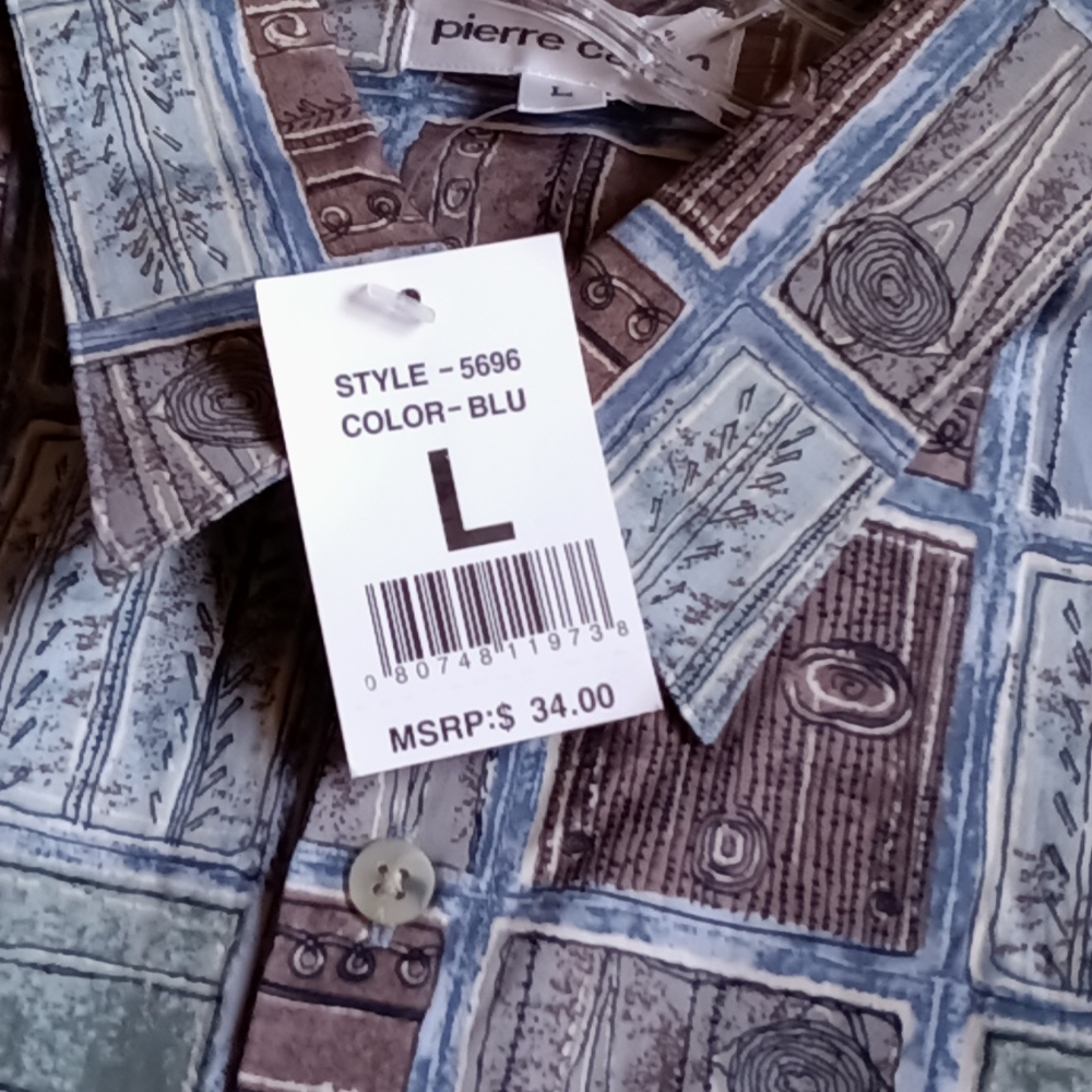 Pierre Cardin short sleeve button up